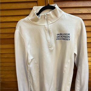 Sport-Tek White Quarter-Zip Sweatshirt